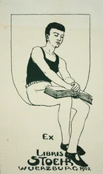 Book-Plate of Stoehr Wuerzburg